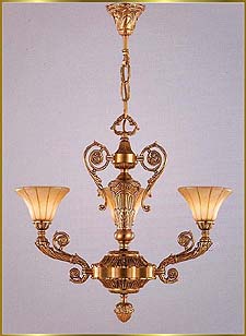 Alabaster Chandeliers Model: RL 1553-65
